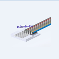 Precision Standard lidless fiber array V-Groove 2CH 125UM Custom high picture
