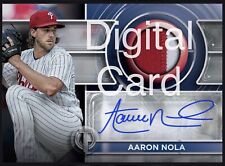 DIGITAL CARD 2024 Topps Bunt Aaron Nola Topps Tribute Auto Iconic picture