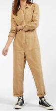 NWT OUTERKNOWN Utility LINEN Coveralls Station Jumpsuit Outdoors BOHO $180 sz S picture