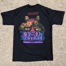 90s Mike Tyson vs Evander Holyfield Boxing T-shirt 1994 Men S-234XL NG537 picture