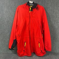 Vintage Marlboro Jacket Full Zip Adventure Team Nylon Mesh XL Red Great Cond. picture