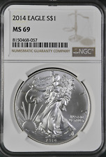 2014 American Silver Eagle S$1 NGC MS69 SE picture