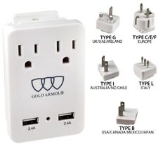 International Travel Adapter Universal Travel Accessories Power Adapter 2xUSB picture