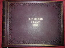 Magnificent 19th C Album of Albumen Prints of Florence by Giacomo & Carlo Brogi picture