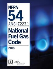 NFPA 54 ANSI Z223.1 National Fuel Gas Code 2018 Paperback USA STOCK picture