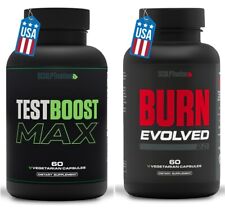 New Sculptnation TEST BOOST Max & Burn Evolved Testosterone Strength Weight Loss picture