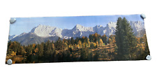 VERKERKE Penant LakeView Majestic Snow Capped Mountain Oversized Poster 1982 picture