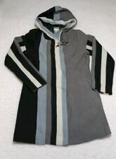 Vintage Carson MOD Multicolored Striped  Wool Jacket Clasp Toggle Women's Sz S picture