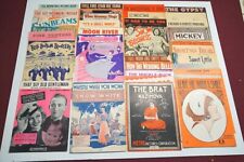  Lot of 30 Vintage Antique SHEET MUSIC Collection, Ephemeral picture