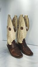 Vintage Olathe Buckaroo Cowboy Boots Women's Size 4 D Leather 16