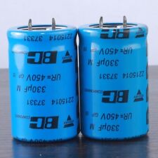 2pcs PHILIPS BC 330UF 450V 30*47mm Electrolytic Capacitor 125℃ 450V 330UF picture