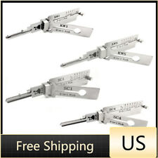 Original 2in1 Lishi SC1 SC4 KW1 KW5 AM5 M1/MS2 ss001 NSN14 CY24V.2 FO38 GM37GM39 picture