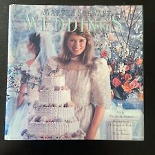 Weddings by Martha Stewart - 1st Edition Hardcover - 1987 picture