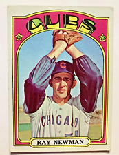 Vintage 1972 Topps Baseball HIGH #667 RAY NEWMAN Rookie Cubs  picture
