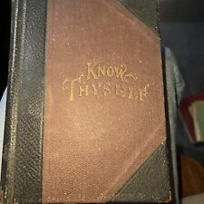 vintage book Know Thyself Or Nature’s Secrets Revealed A Word At The Right Time picture