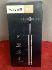 NEW Fairywill E11 Electric Toothbrush for Adults with 8 Dupont Brush Heads Black picture