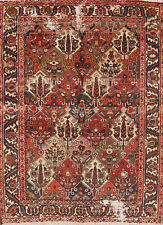 Vintage Garden Design Wool Bakhtiari Area Rug 5x7 Tribal Hand-knotted Carpet picture