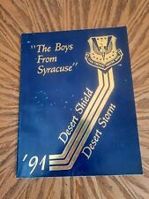 The Boys From Syracuse '91 174th Tactical Fighter Gulf War Desert Storm Book picture