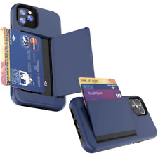KP KOOL PRODUCTS New Hard Back Phone Case with Card Wallet for iPhone 13/Pro/Max picture