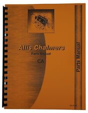 ALLIS CHALMERS CA Parts Manual picture
