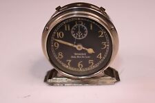 Antique 1927 Nickel Finish Radium Westclox Baby Ben De Luxe Alarm Clock picture