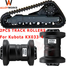 2x Track Roller Bottom Roller For Kubota Model KX033-4 Undercarriage RC788-21702 picture