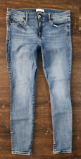 Gap Jeans Women's 32 Blue Indigo True Skinny Medium Wash Stretch Denim picture