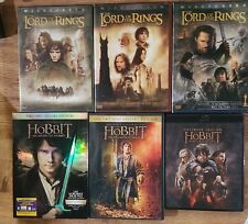 Lord of the Rings / The Hobbit DVD Lot LOTR Trilogy / Hobbit Trilogy / Plus More picture