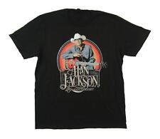 Rare  Vintage Alan Jackson 25th Anniversary Tour Cotton Black UnisexT-shirt picture