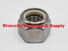 3/4-10 Stainless Steel Nylon Insert Stop Nuts 3/4x10 Nuts 3/4 x 10 Lock Nut picture