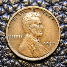 1922-D Lincoln Wheat Cent in Very Fine (VF) Condition ~ COMBINED SHIPPING picture