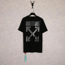 Off White T-SHIRT Label size MENS Rubber Arrows short Sleeve 1254 picture