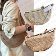 Uniqlo Round Mini Crochet Bag NATURAL / Beige NEW JAPAN 468659 picture