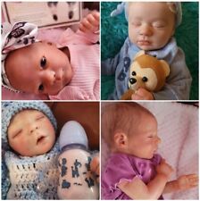OOAK Custom Caucasian Reborn Baby Doll Boy or Girl YOU CHOOSE ALL picture