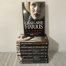 8 x True Blood Books by Charlaine Harris (7 x Paperback, 1 x Hard Cover)  picture