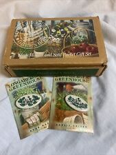 Longaberger Basil & Chives Herb Markers and Seed Packets Gift Set Wrough Iron picture