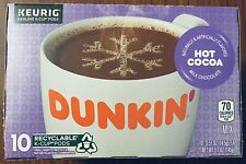 Dunkin Donuts Milk Chocolate Hot Cocoa Keurig k-cups 10 Pack  picture