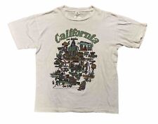 Vintage 90s California T Shirt Funny  Men’s  XL White Shirt Single Stitch AE picture