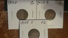 1920 PDS-YOU DECIDE GRADE-- -3 COINS picture