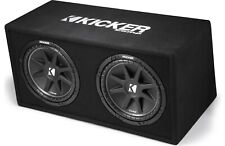 KICKER 43DC122 Ported enclosure with dual 12
