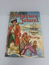 Vintage Treasure Island 1955 Book Hardcover Whitman Publishing picture