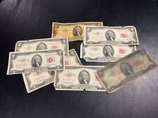 1953 Two Dollar Bills • Damaged Cull Two Dollar ($2) Red Seal Notes • 1 Bill picture