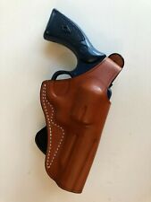 Leather PADDLE Holster for S&W K Frame REVOLVER with 4