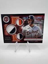 2024 Topps Tribute Miguel Cabrera Triple Relic Game Used Patch  #TTR-MC /10 picture