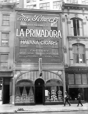 1915-1920 Max Schwearz Cigar Shop Vintage/ Old Photo 8.5