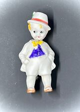 Rare Antique Bisque Doll, Made In Japan, Cord Strung Puppet Nodding Head, 1900's picture