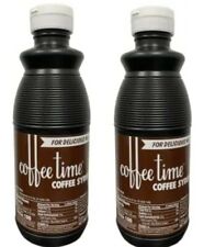 Coffee Time Coffee Syrup 2- Pack (16 oz each) picture