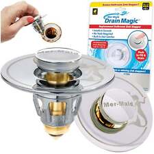 Mer-Maid Drain Magic Universal Sink Stopper, Instantly Replace Broken Stoppers picture