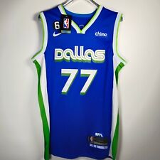 Luka Doncic #77 Embroidered Blue Jersey picture