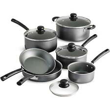 10 Pc Cookware Set Nonstick Pots and Pans Home Kitchen Cooking Dishwasher Safe picture